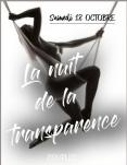 le 18 Octobre 2025   Le Liberty Station Nuit de la transparence 
